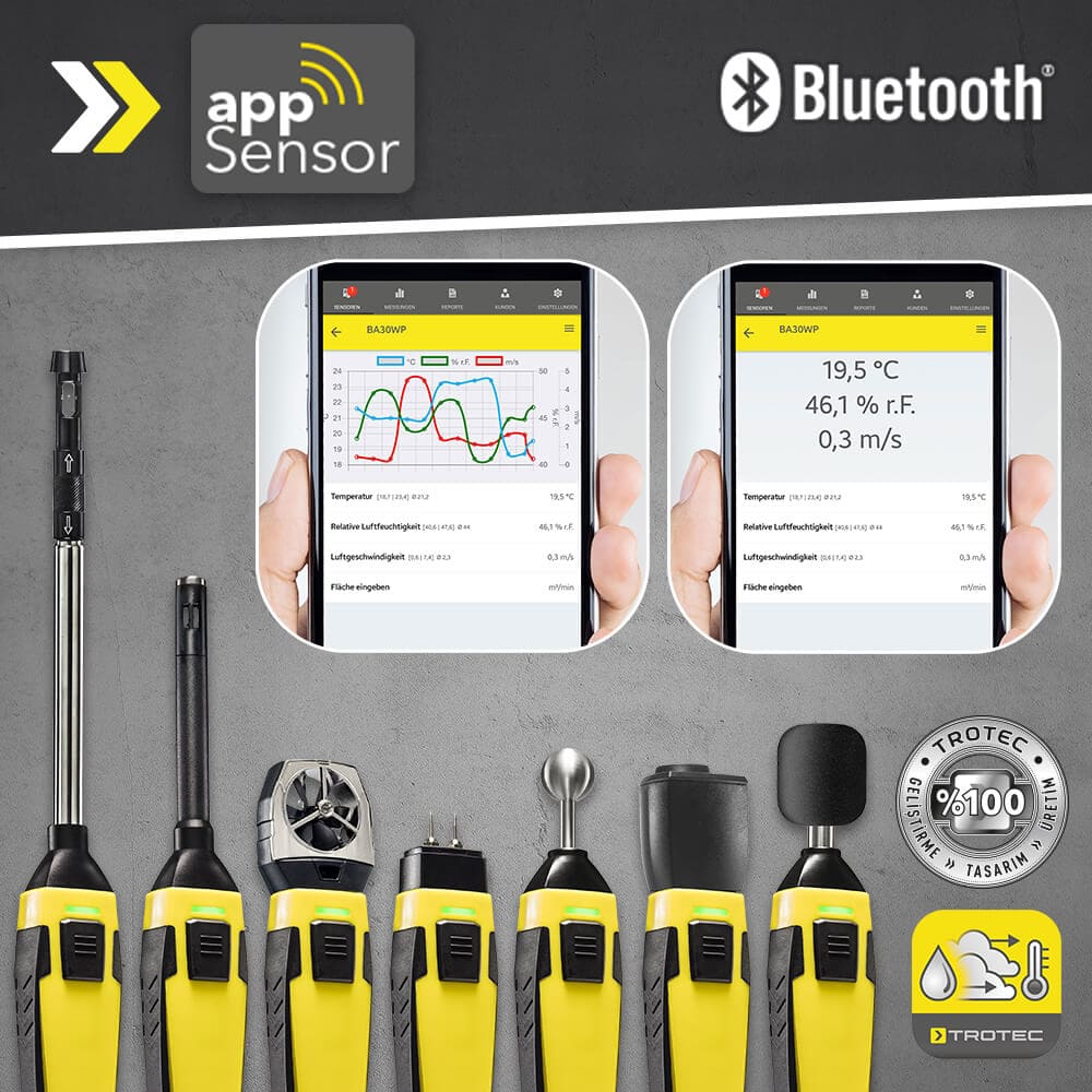 Bluetooth Bağlantılı Ölçüm Cihazları 2.0: appSensor
