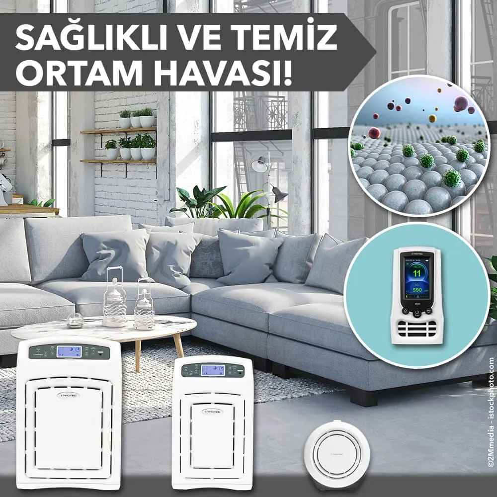 Yaşadığınız Ortamın Havasını Temizleyin ve Rahat Nefes Alın