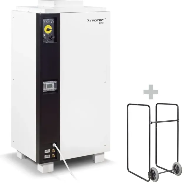 Endüstriyel Nem Alma Cihazı DH 160 BX + Taşıma Arabası